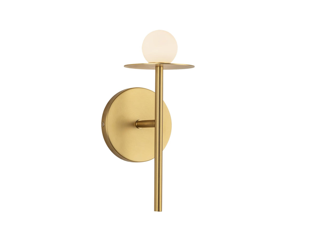 Elixir Wall Sconce – 10" / Brushed Gold