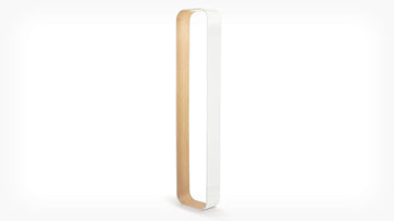 Contour Floor Lamp – White/White Oak