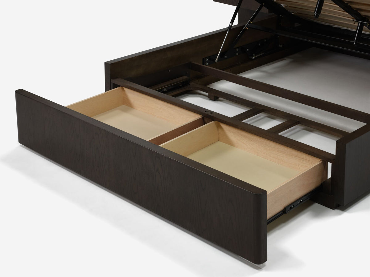 Moon Lift Bed With Drawers