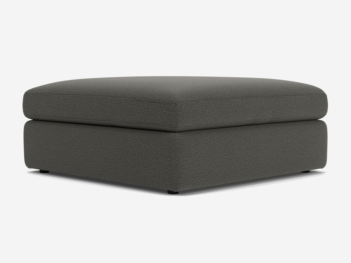 Everyday Storage Ottoman – Deep (42") / Square / Fabric/Leather – view 2