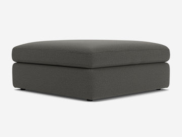 Everyday Storage Ottoman – Deep (42") / Square / Fabric/Leather – view 2