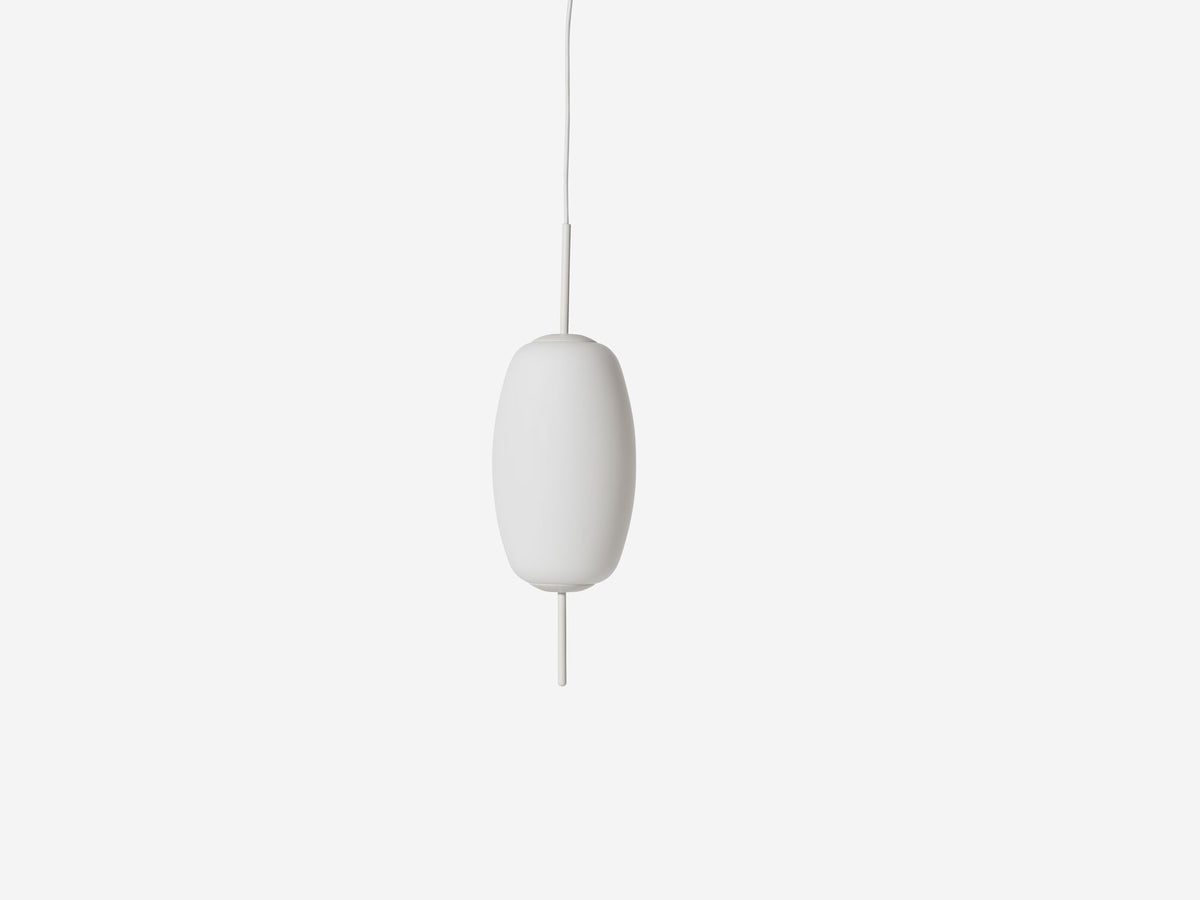 Silk Pendant Lamp – Medium / White
