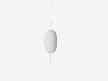 Silk Pendant Lamp – Medium / White