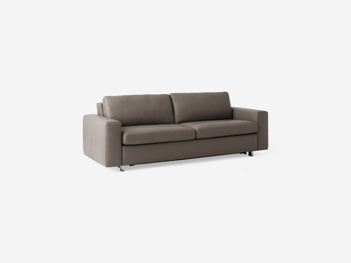 Reva Sleeper Sofa – Standard (8.3") / Queen / Leather / Reva Queen Core Leather – view 3