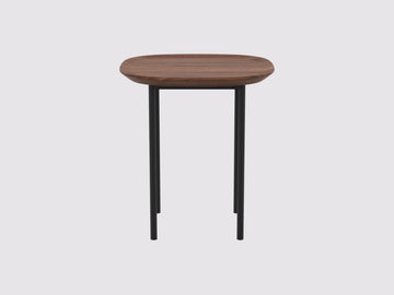 Walnut with a Black base