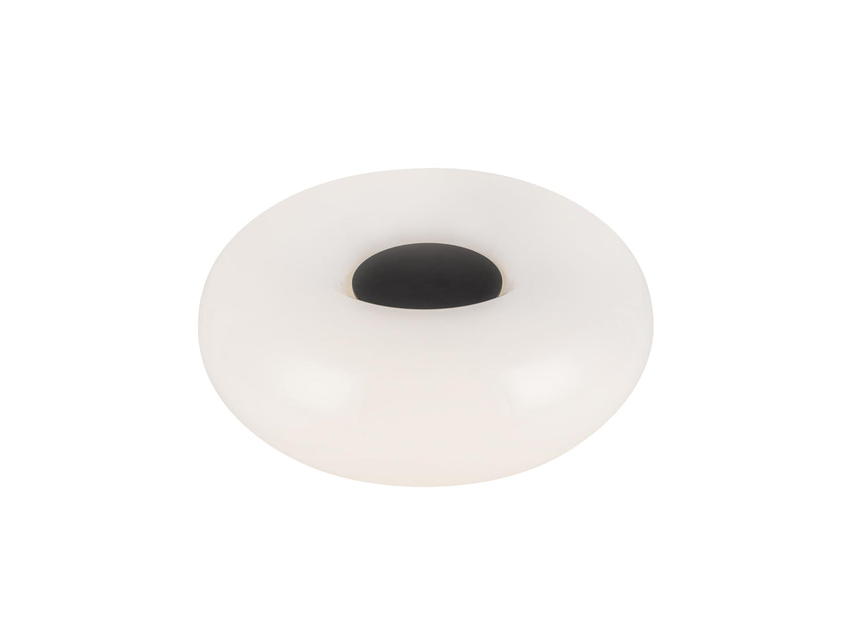Nimbus Table Lamp – 12" / Black/Opal Glass – view 2