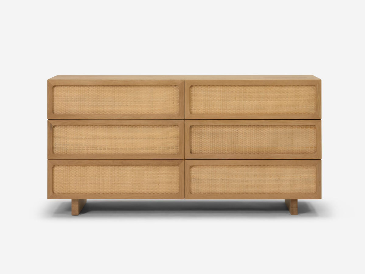 Stadium Double Dresser – Oak