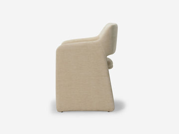 Noa Dining Chair – Cream – view 3