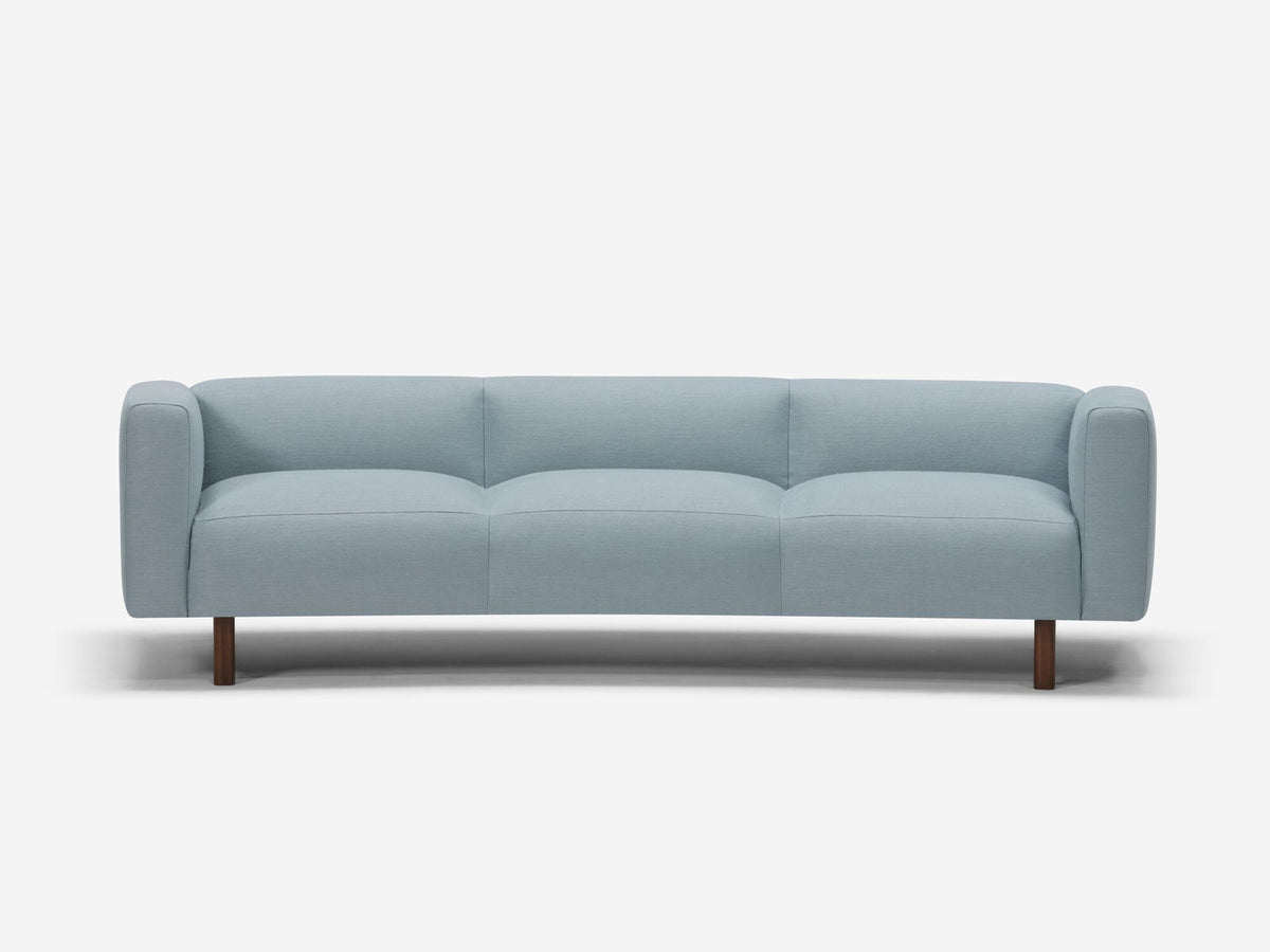 Alma Ice Blue - Passerelle noyer