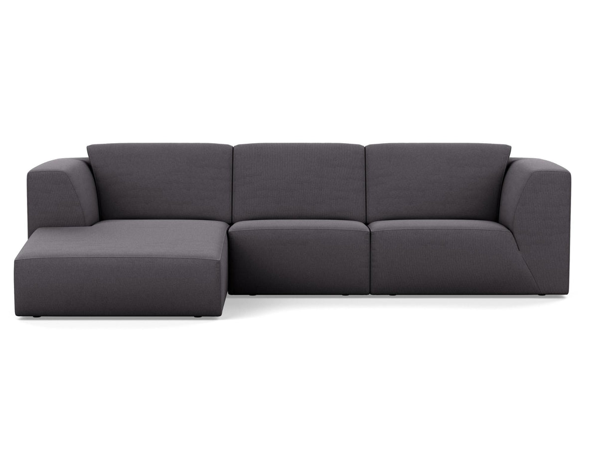Grade 30 Jet Ash - Left Hand Facing Chaise