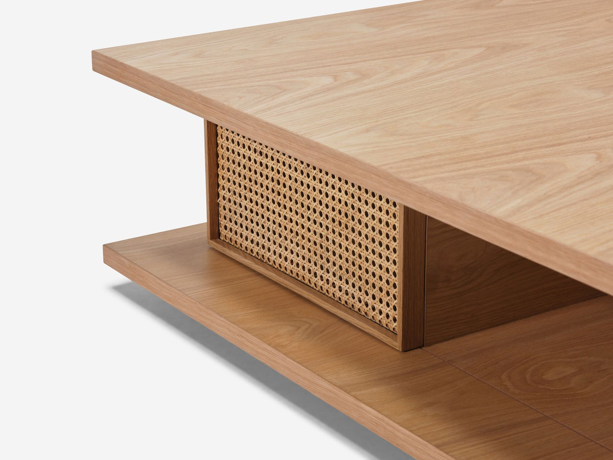 Plank Square Coffee Table – view 4
