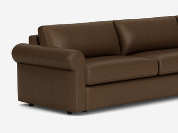 Durango Rio Leather - 3 Seater - Shallow - Roll Arms