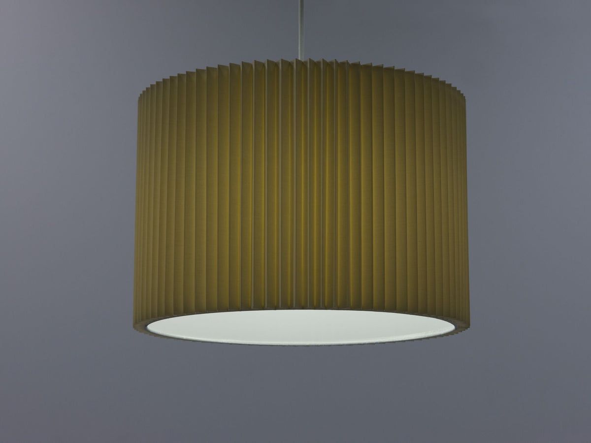 Custom Pleat Drum Pendant – view 8