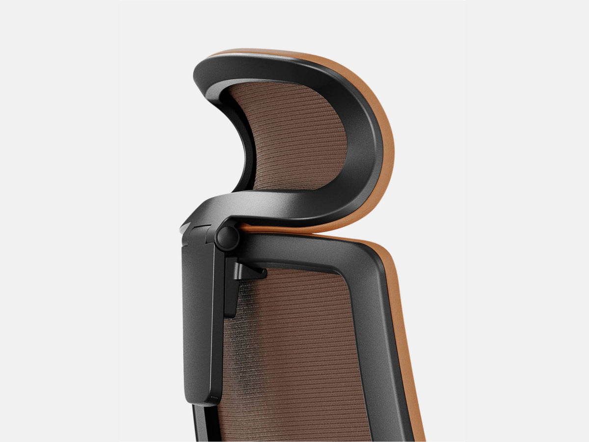 Ergonomic Pro Headrest – Vegan Leather / Canyon