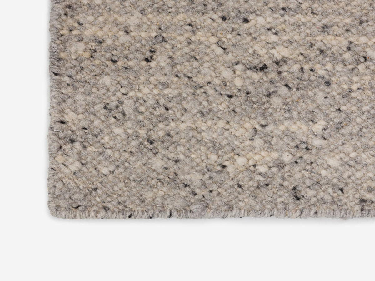 Slub Rug 8' x 10' – Light Grey – view 2