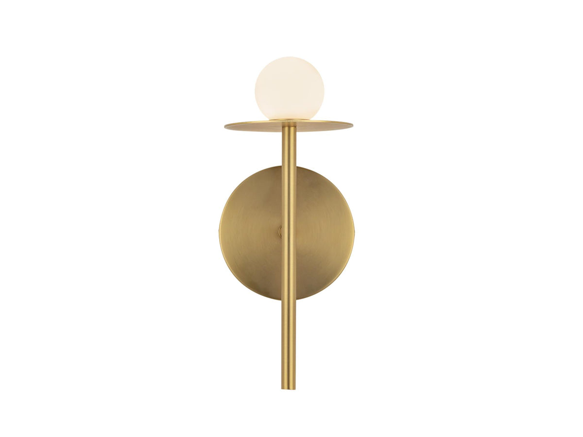 Elixir Wall Sconce – 10" / Brushed Gold – view 2