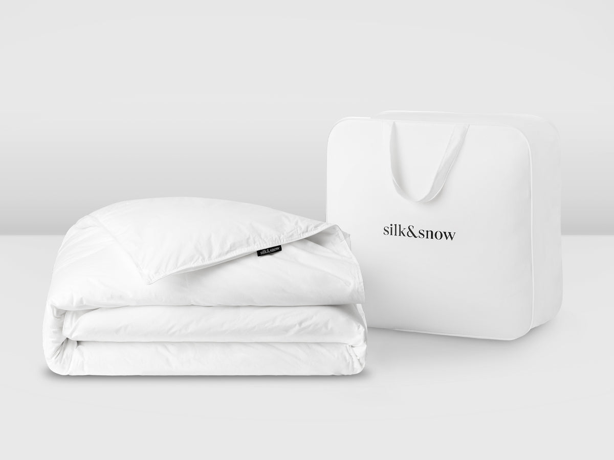 Silk & Snow Down Duvet – Full/Queen – view 3