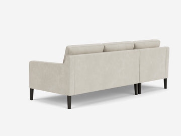 Ava Cloud with Onyx Legs - Left Hand Facing Chaise