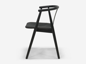 Lena Dining Chair – Black – view 3