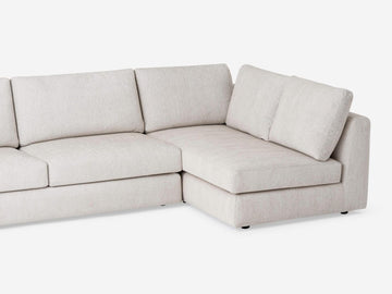 Coda Beach - Right Hand Facing Full-Arm Chaise - 1.5" Legs