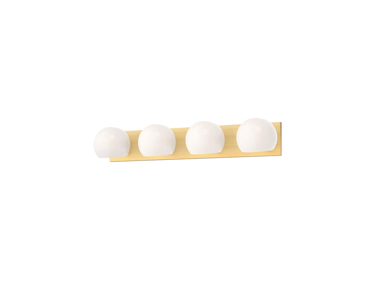 Willow Wall Light – 31" / Brushed Gold/Opal Matte Glass