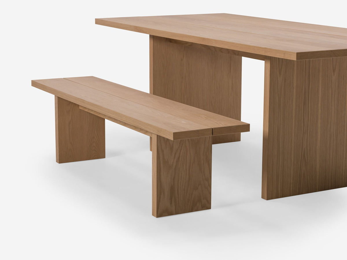 Homework Bench – Oak – view 5