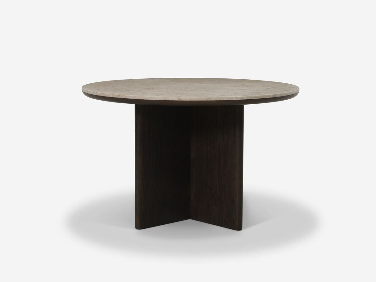 Alfi Dining Table – Brown Marble – view 2
