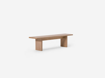 Homework Bench – Oak – view 2