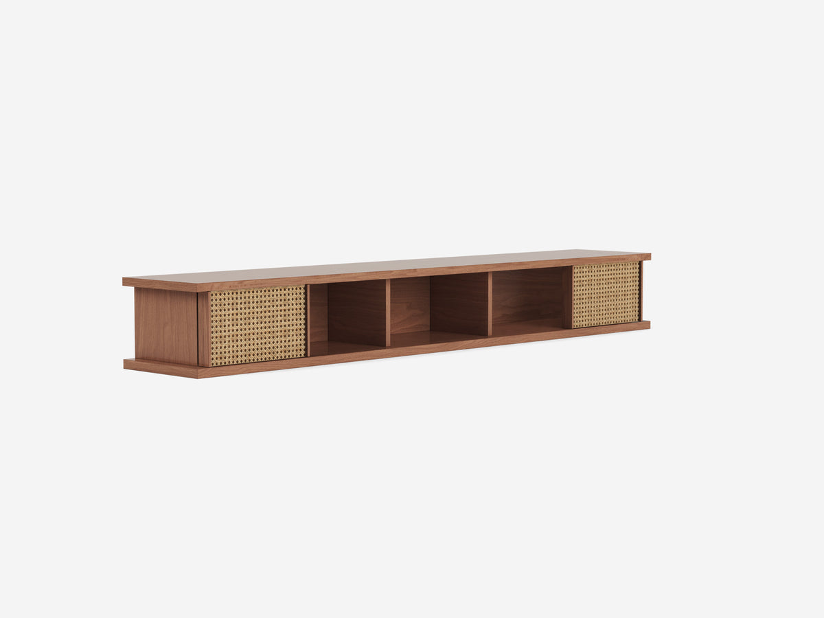 Long - Walnut - Natural Cane