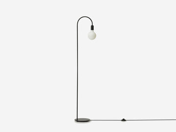 Metro Curve Floor Lamp – Black