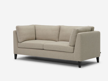 Catrin Grecian Linen with Onyx Legs