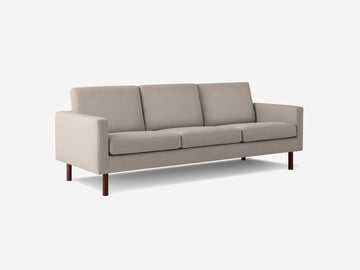Panama Natural with Walnut legs - Plain Back - 87"