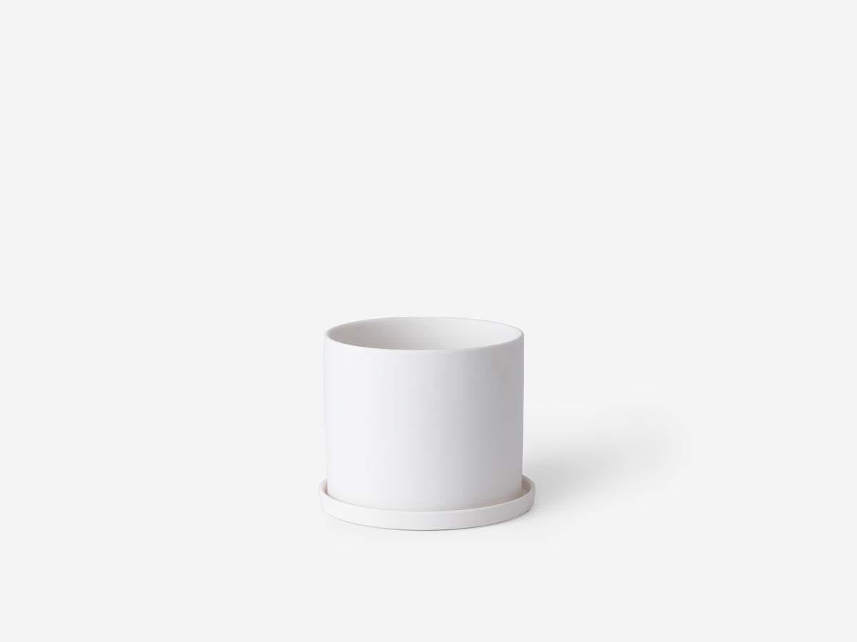 Palm Pots – Small / White