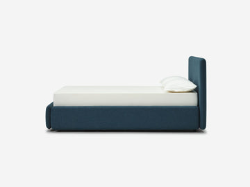 Lana Dark Turquoise - Tête de lit basse