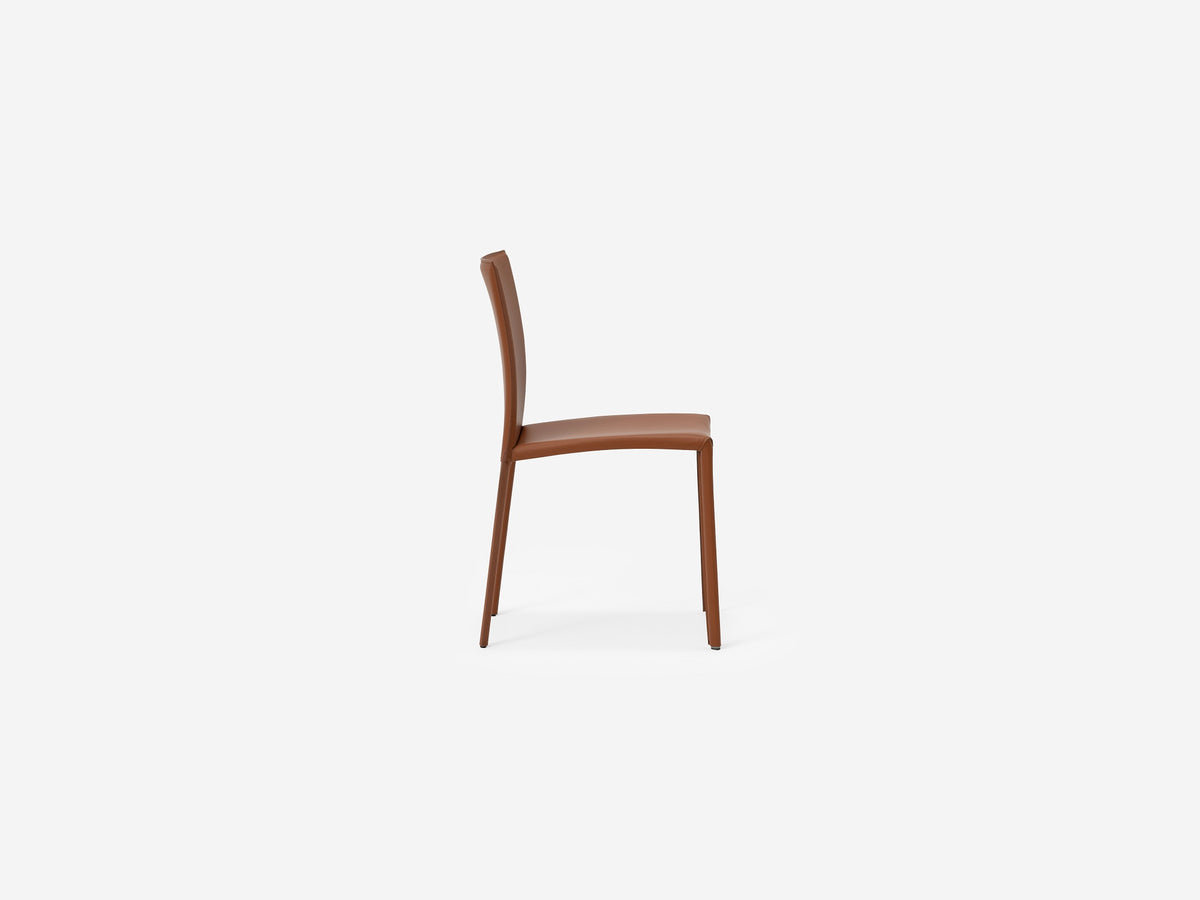 Acel Dining Chair – Saddle – view 3