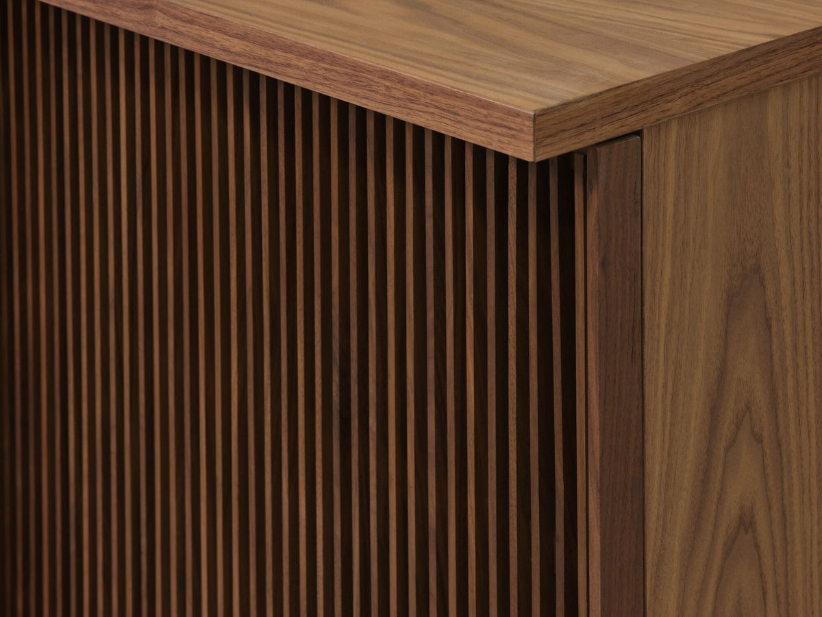 Walnut - Slatted Door