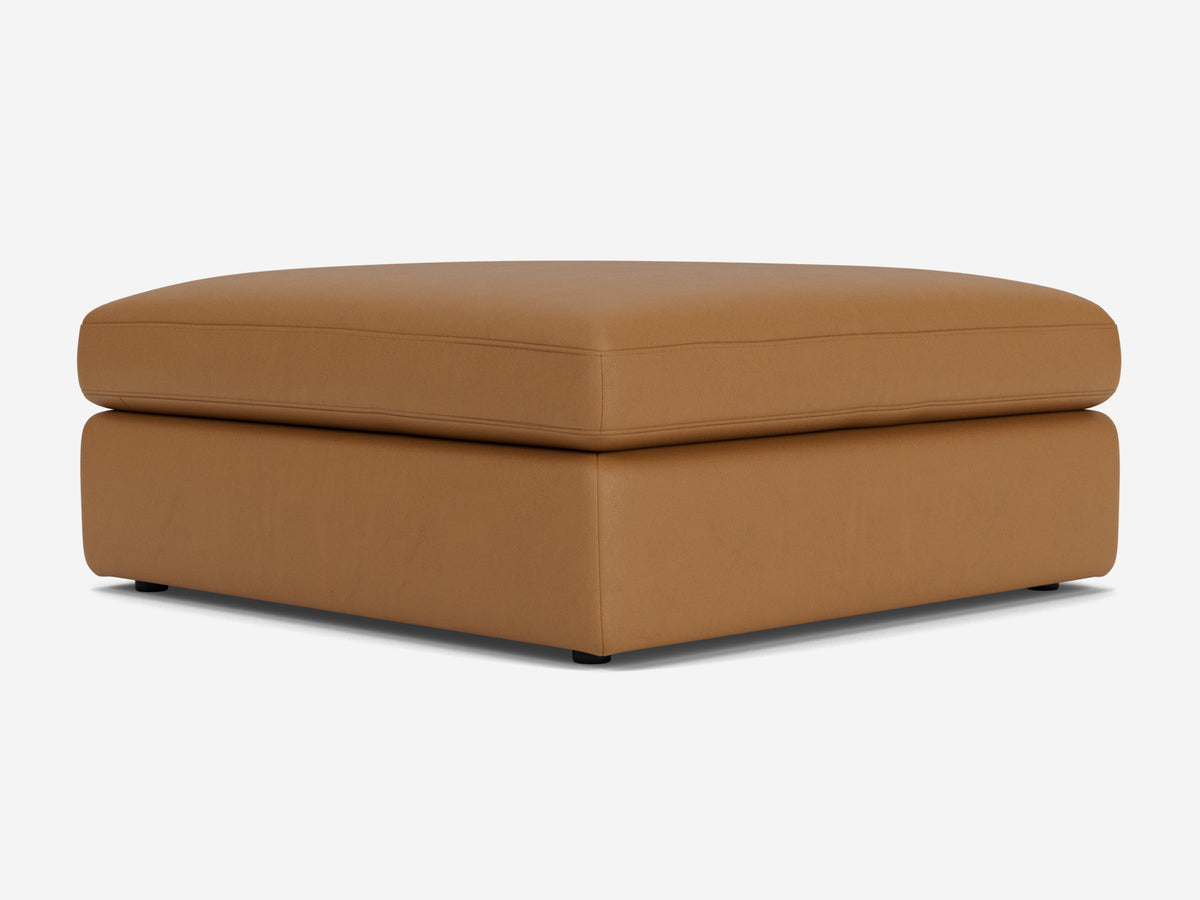 Everyday Storage Ottoman – Deep (42") / Square / Fabric/Leather – view 6