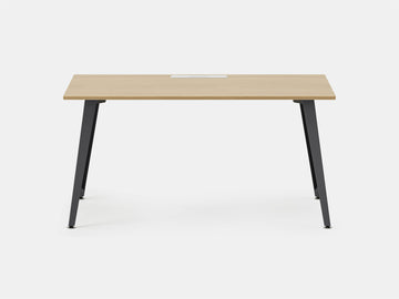 Office Desk – 60" x 30" / Charcoal / Woodgrain