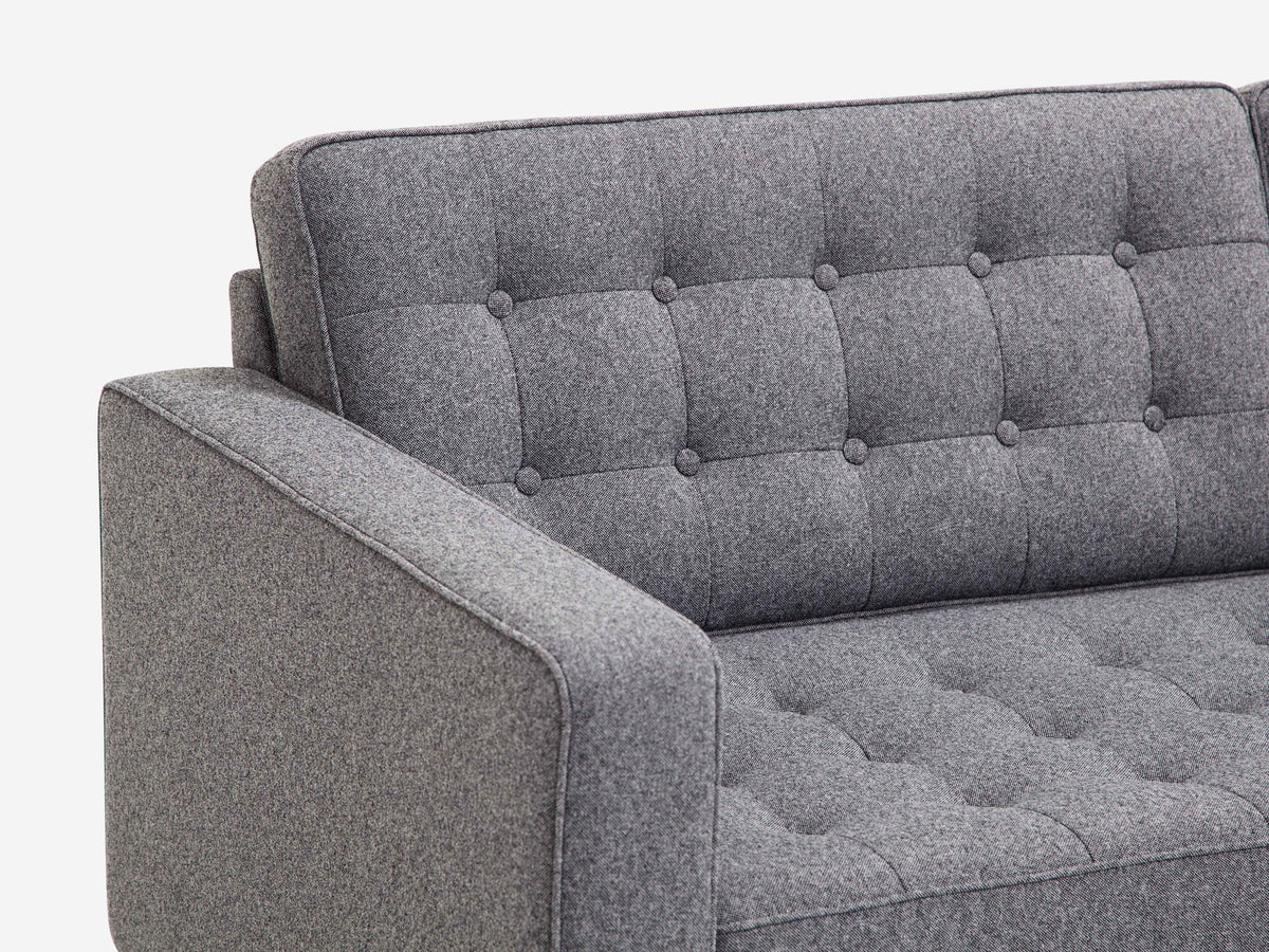 Jet Ash with Black Ash Legs - Regular Arm Height