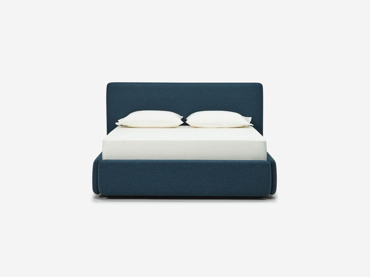 Lana Dark Turquoise - Tête de lit basse