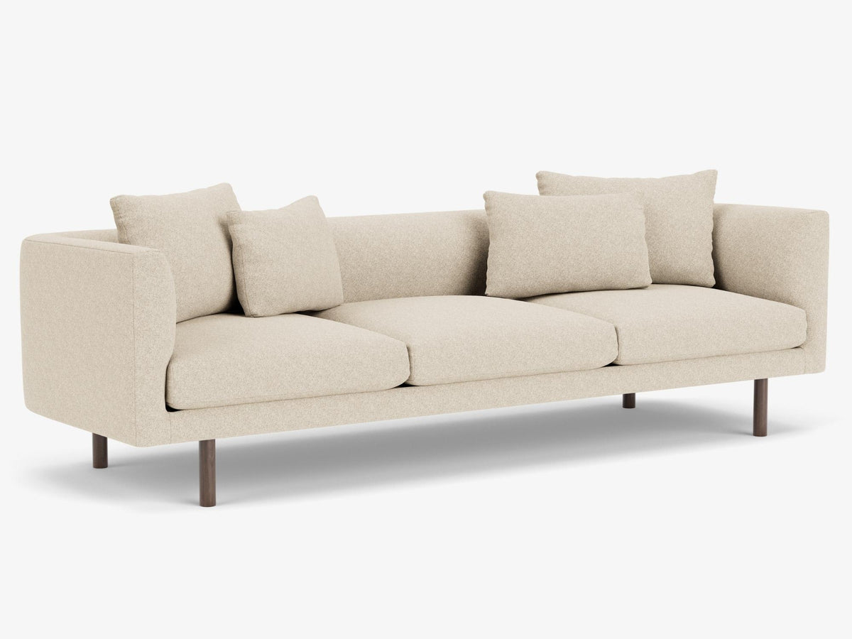 Grade 60 Lana Sand with Walnut Legs