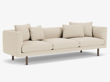 Grade 60 Lana Sand with Walnut Legs
