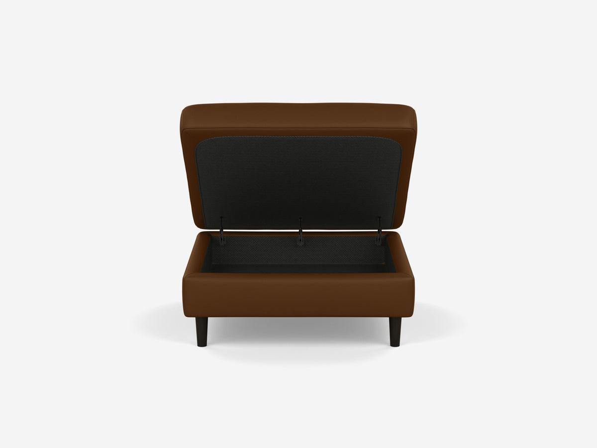 Grade 700 Suave Amaretto with Black Ash Legs - Square