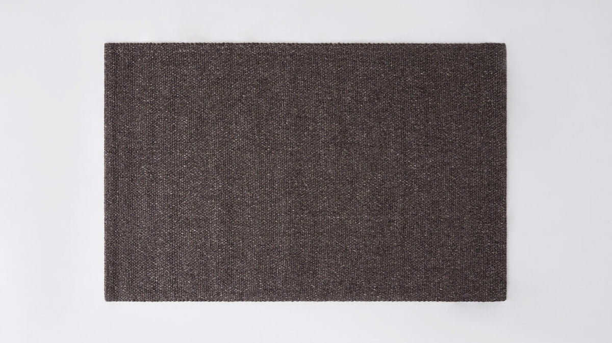 Bila Rug 9' x 12' – Dark Grey