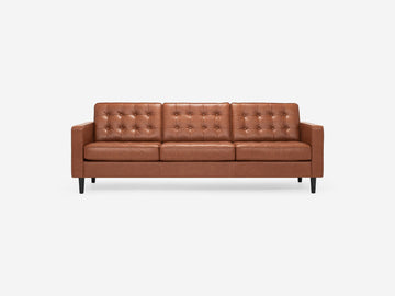 92" - Classic Sahara with Black Ash Legs and Regular Arm Height