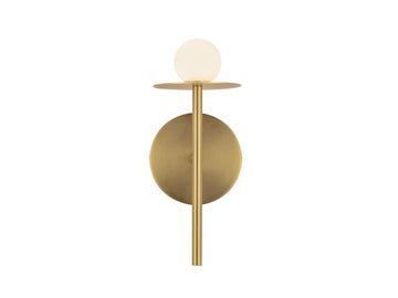 Elixir Wall Sconce – 10" / Brushed Gold