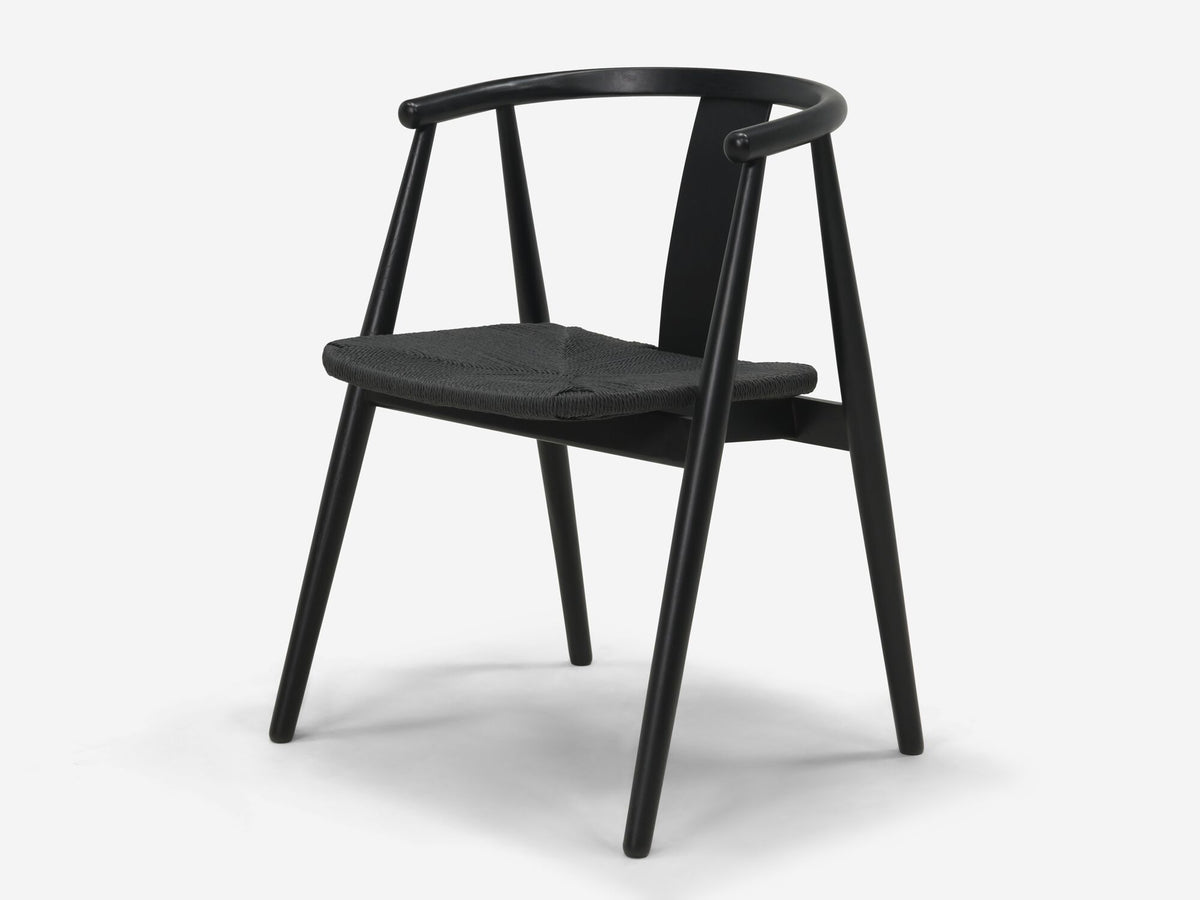 Lena Dining Chair – Black – view 2