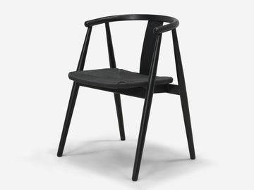 Lena Dining Chair – Black – view 2