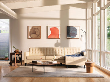 Reverie Apartment 2-Piece Sectional Sofa With Chaise