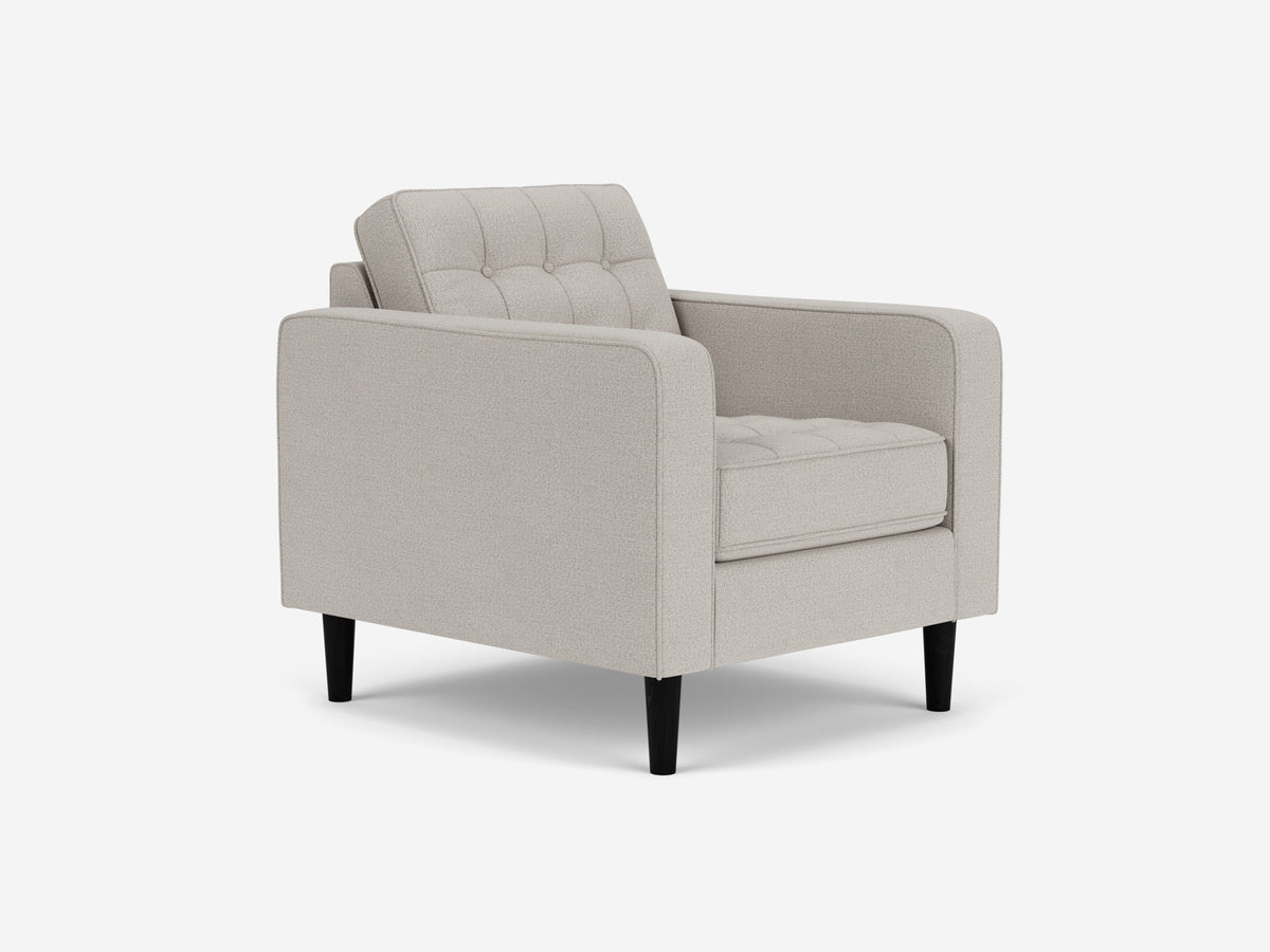 Panama Zinc with Black Ash Legs - Regular Arm Height